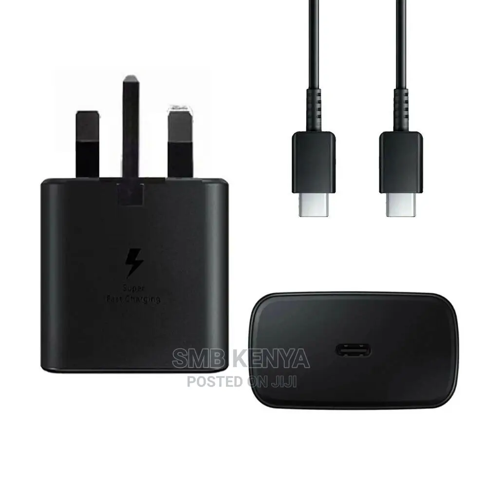 Genuine Samsung Type C to Type C Super Fast Charger (25W)