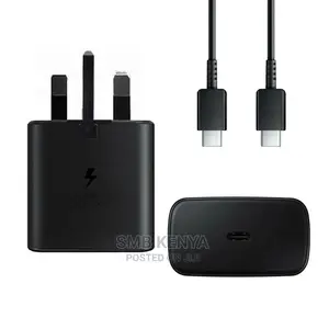 Genuine Samsung Type C to Type C Super Fast Charger (25W)