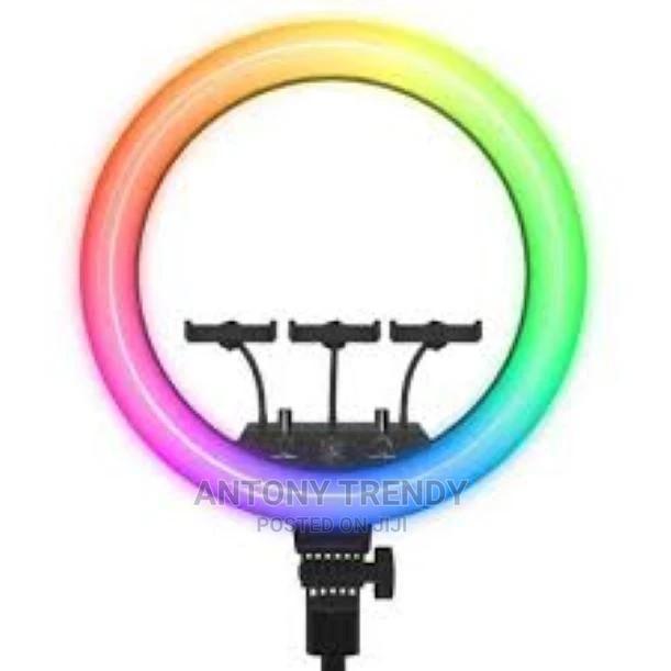 Generic 13inch RGB Ring Light Atmosphere Light Tripod Live - main view