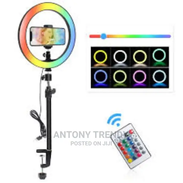 13 Inch RGB Ring Fill Light 26cm Anchor Beauty Makeup Live