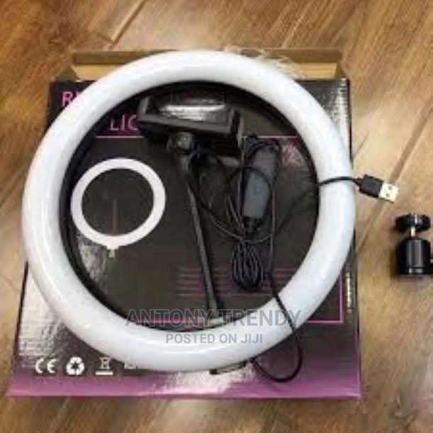 13 Inch RGB LED Soft Ring Light- Tripod - main view