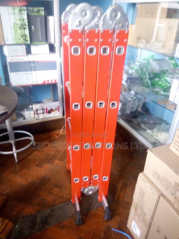 16 Ft Aluminium Multi Purpose Scaffolding Ladder - thumbnail 3