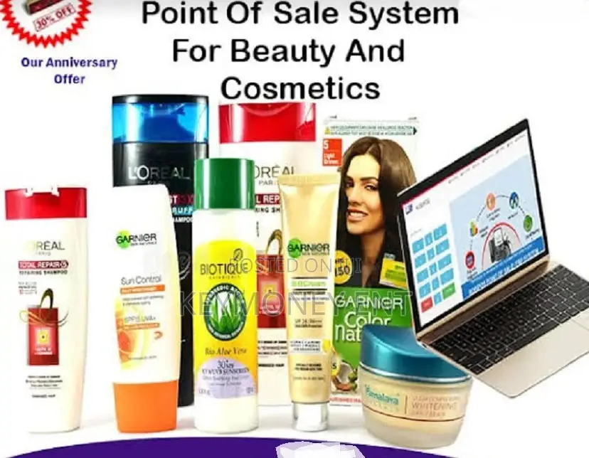Cosmetics Shop Complete Point of Sale System