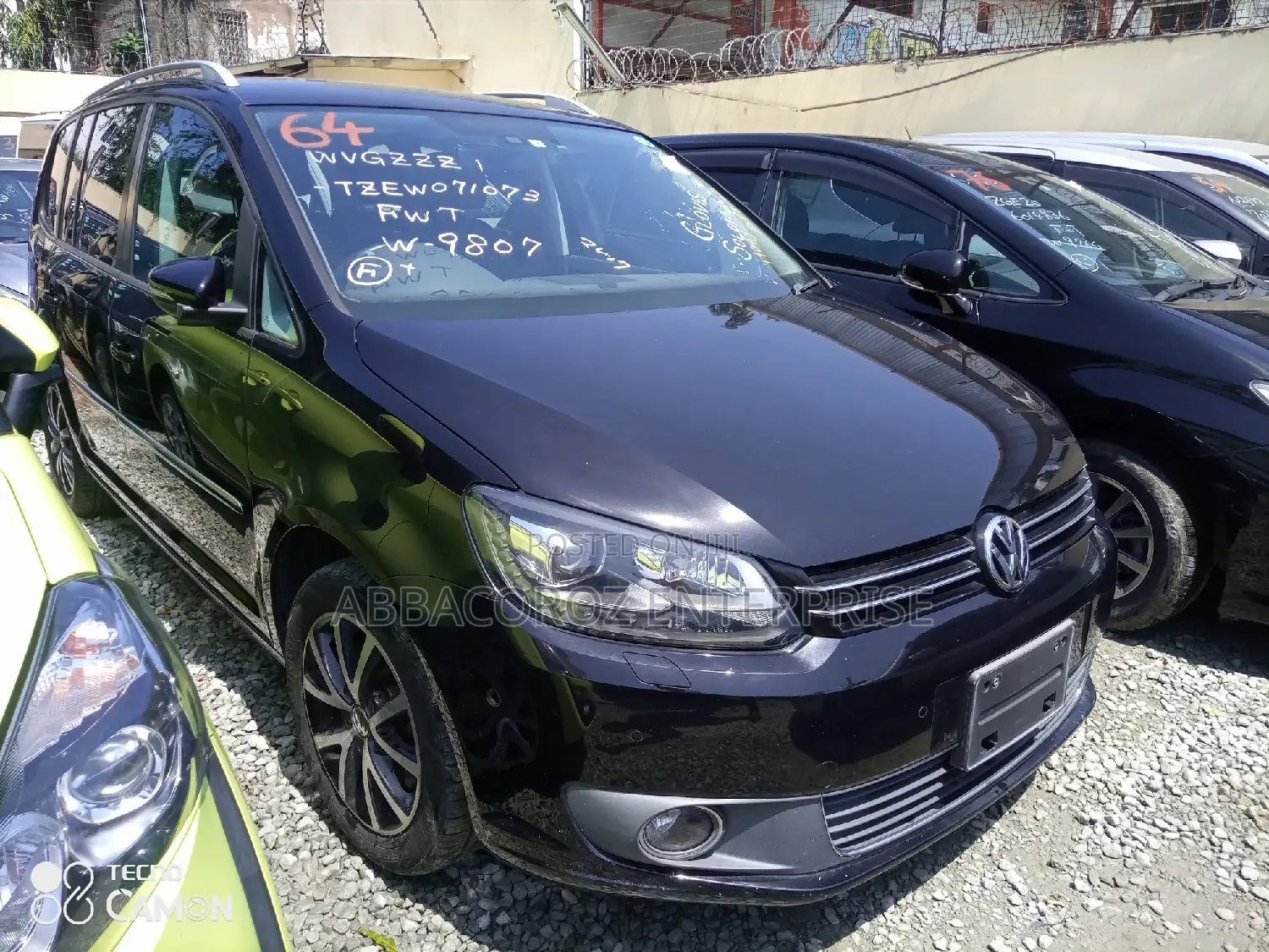 Volkswagen Touran 2014 Black
