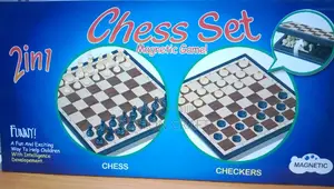 2 in 1 Chess Checkers
