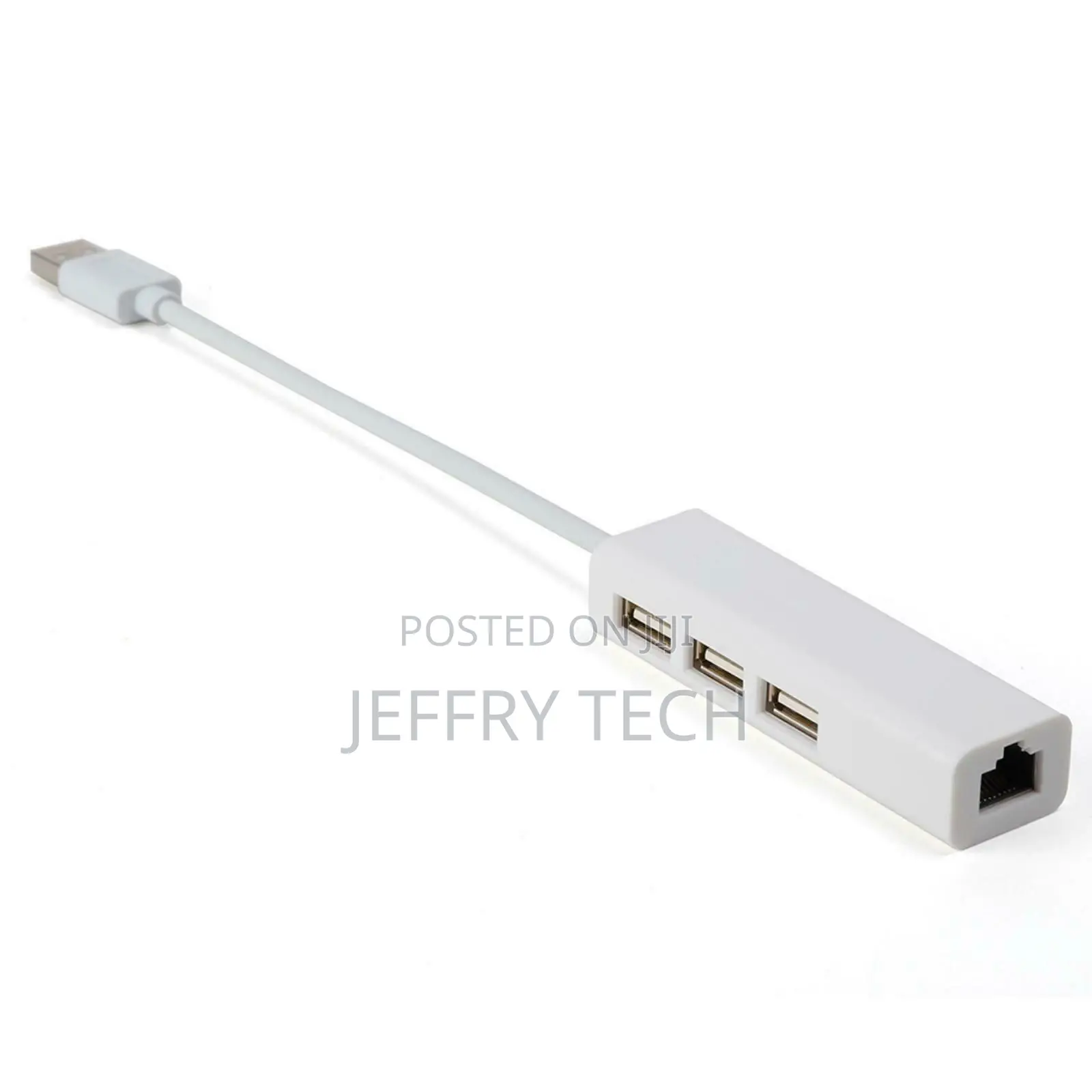 USB a to 3 X USB a and RJ45 Ethernet Lan Adapter