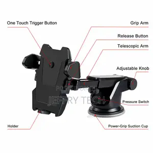 Universal 360° Windshield Mount Car Holder Cradle for GPS Mo