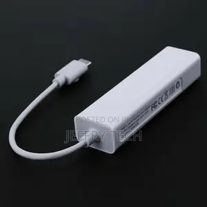 USB-C USB3.1 Type C to USB RJ45 Ethernet Lan Adapter Hub Cab