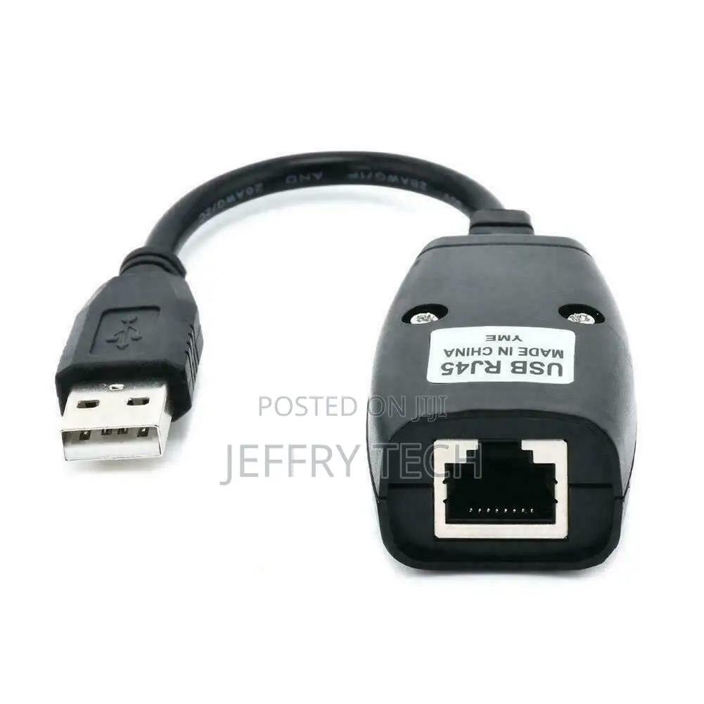 USB Extension Ethernet RJ45 Cable LAN Adapter Extender Over