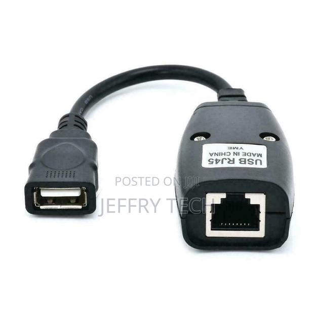 USB Extension Ethernet RJ45 Cable LAN Adapter Extender Over - thumbnail 8