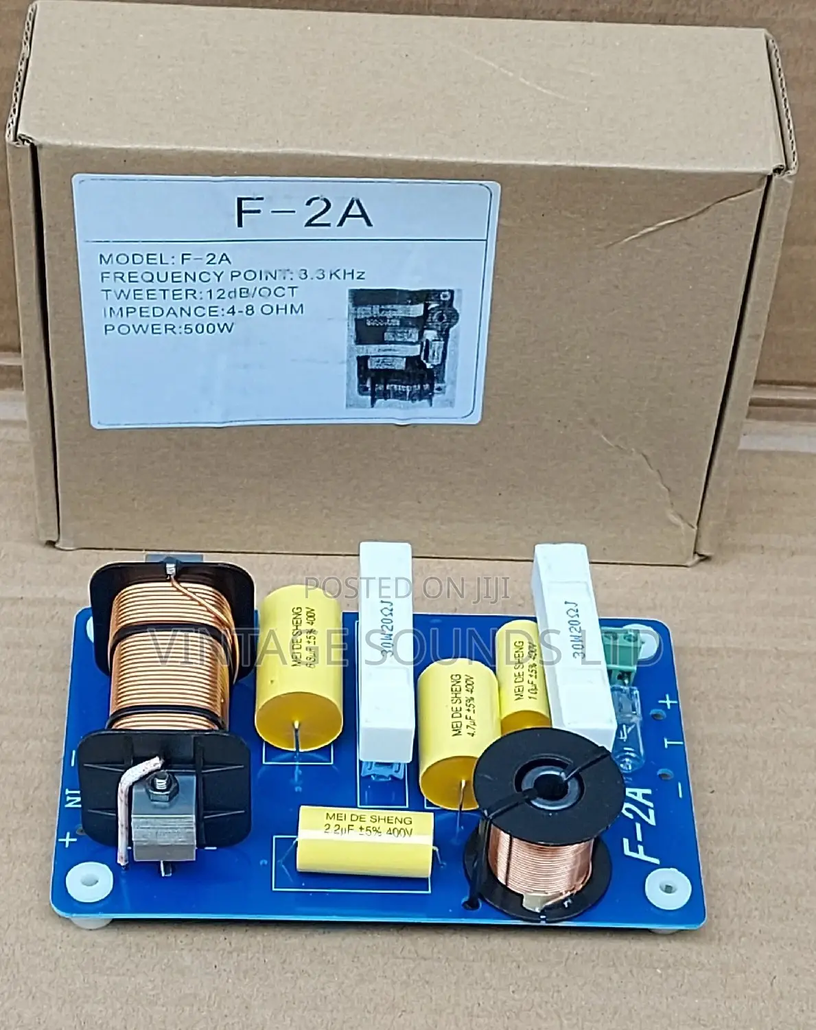 F-2a 2 Way 2 Unit High-Low Speaker Crossover