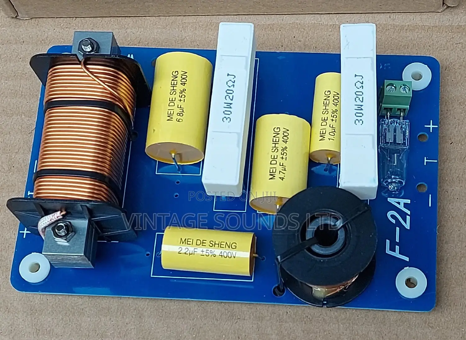 F-2a 2 Way 2 Unit High-Low Speaker Crossover