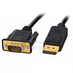 Adapter Cable Dp Display Port to VGA Plug Laptop PC Monitor
