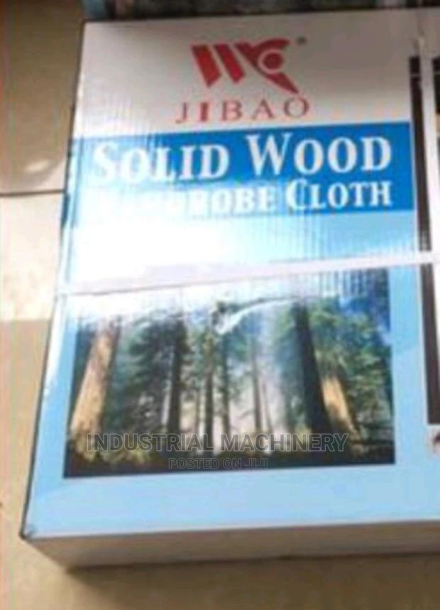 Portable Wooden Wardrobe - main view