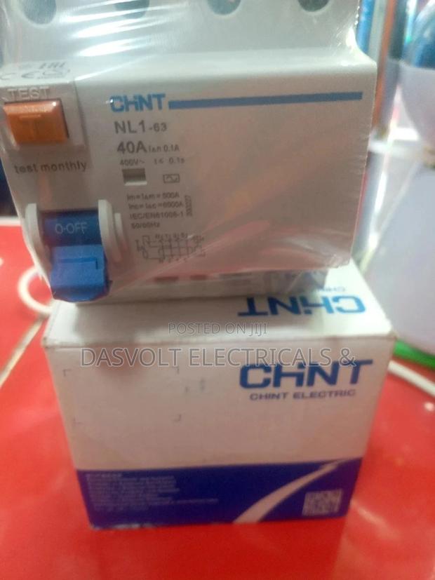 Chint Residual-Current Circuit Breaker 40A 100ma 4 Pole - main view