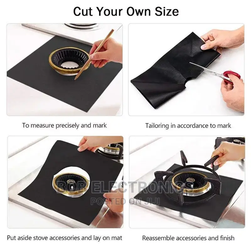 4pcs Cooker Protective Mats