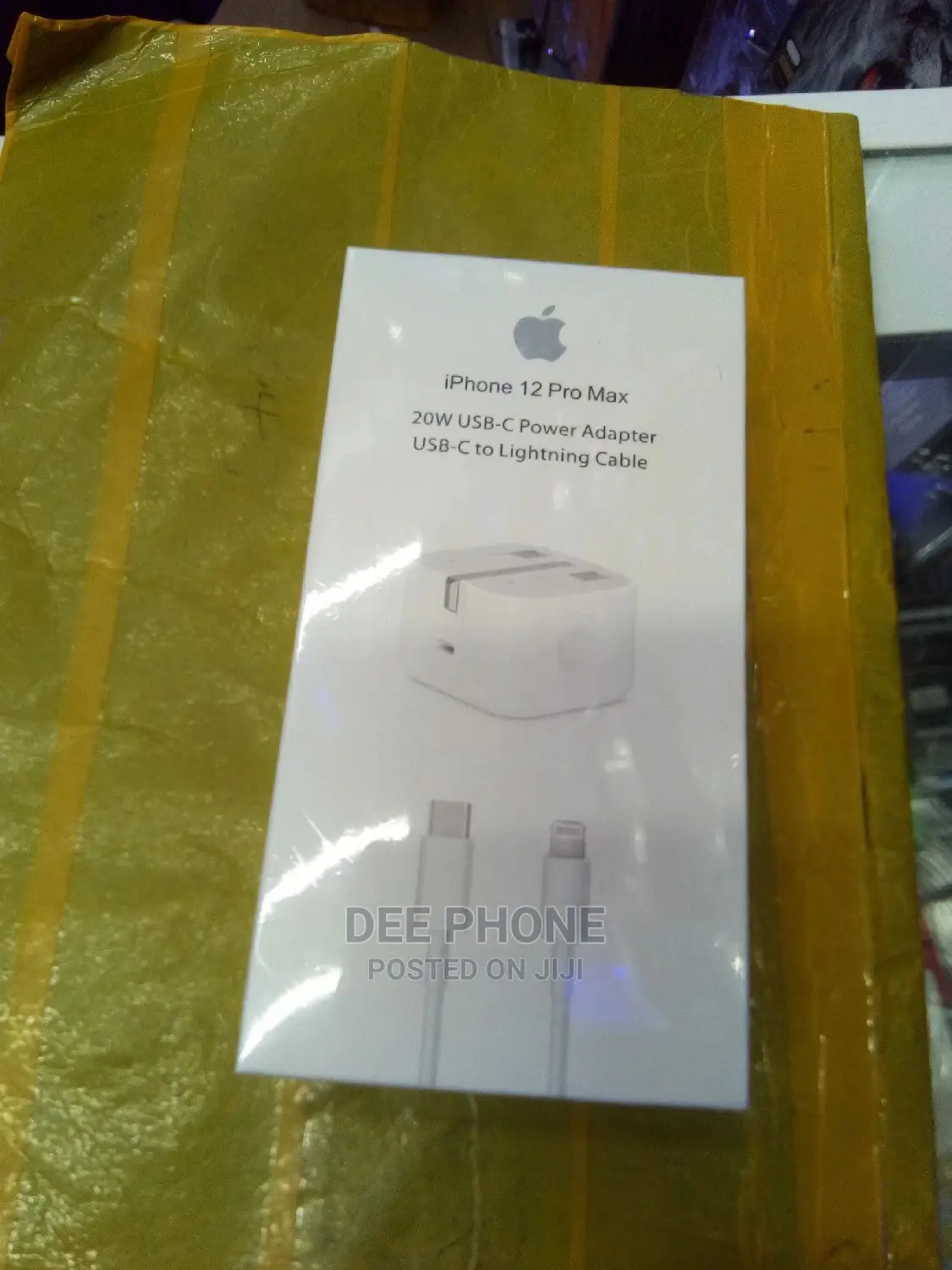 iPhone 12 Pro Lighting to Type C Charger.