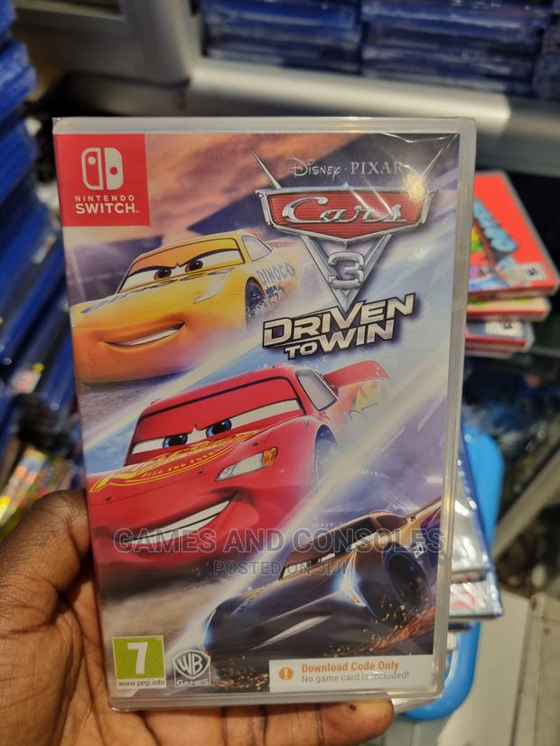 Cars 3 Nintendo Switch - main view