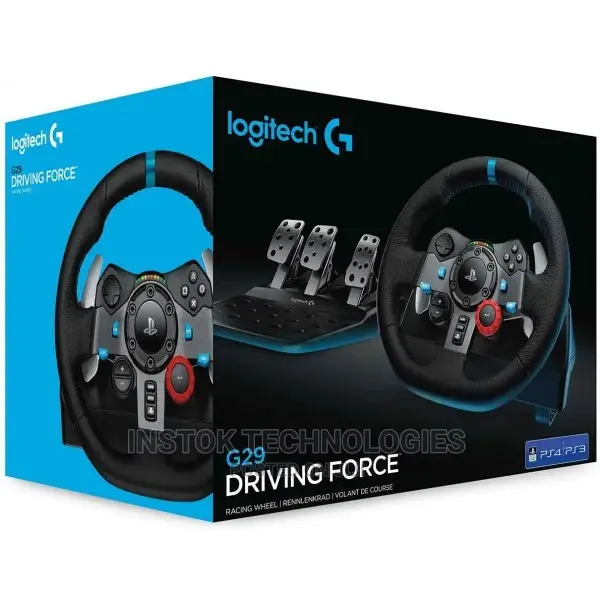 Logitech G29 Driving Force Racing Wheel and Floor Pedals For