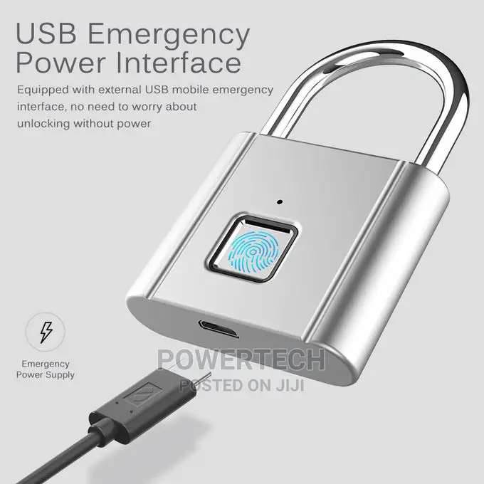 Classic Fingerprint Padlock