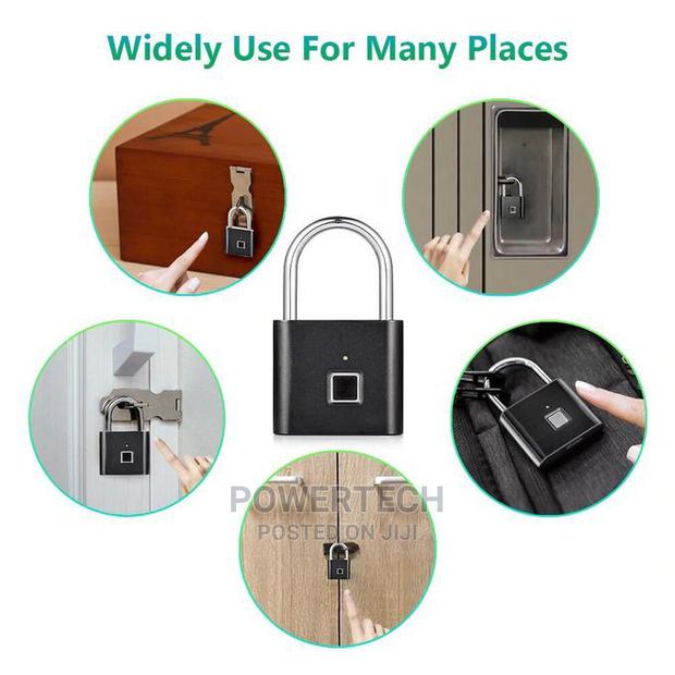 Classic Fingerprint Padlock - thumbnail 2
