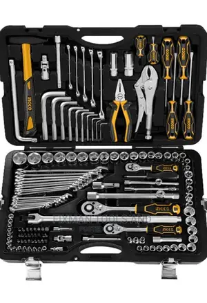 Ingco 142 Pcs Mechanic Tools Set
