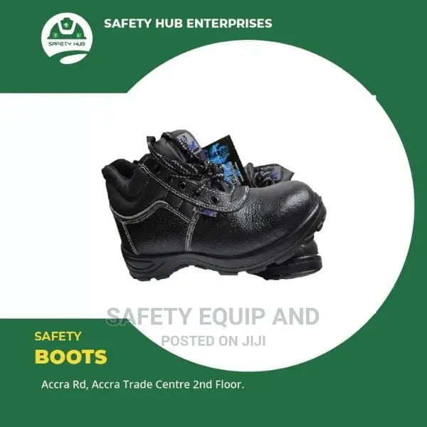 Quality Safety Boots With Steel Toe Midsole