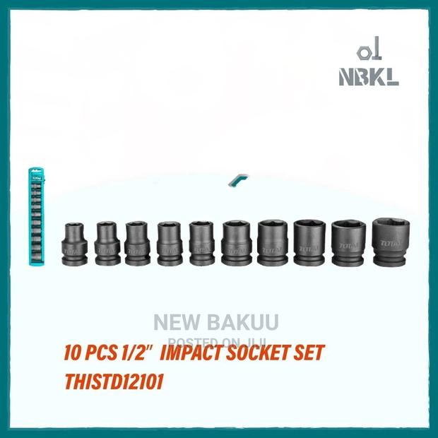 10 PCS 1/2” Impact Socket Set THISTD12101