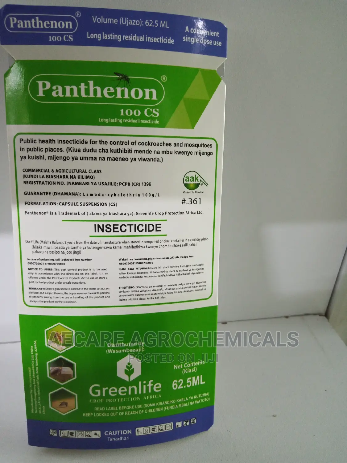 Panthenon Insecticide 62.5ml