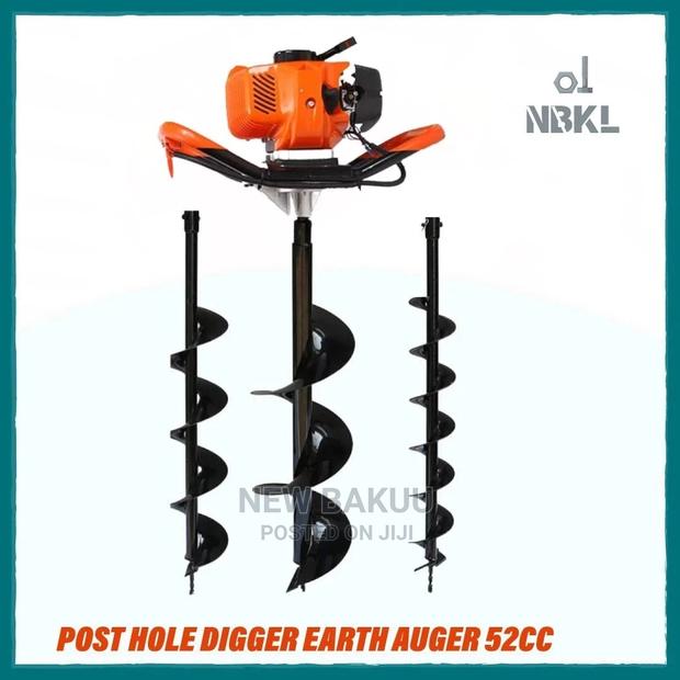 Auger Post Hole Digger Earth 52cc