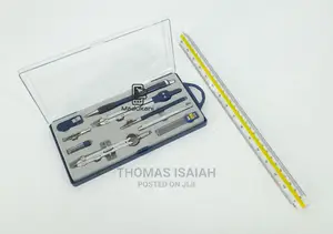 Technical Drawing Set With 300mm Scale Ruler