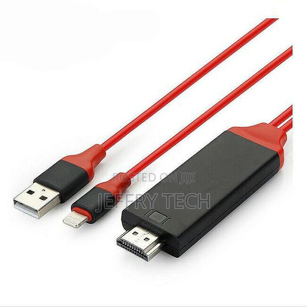 8 Pin to HDMI Cable HDTV Adapter Lead for iPhone 12 12 Pro 1 - main view