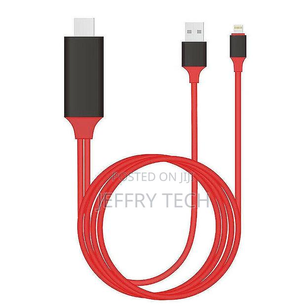 8 Pin to HDMI Cable HDTV Adapter Lead for iPhone 12 12 Pro 1 - thumbnail 4