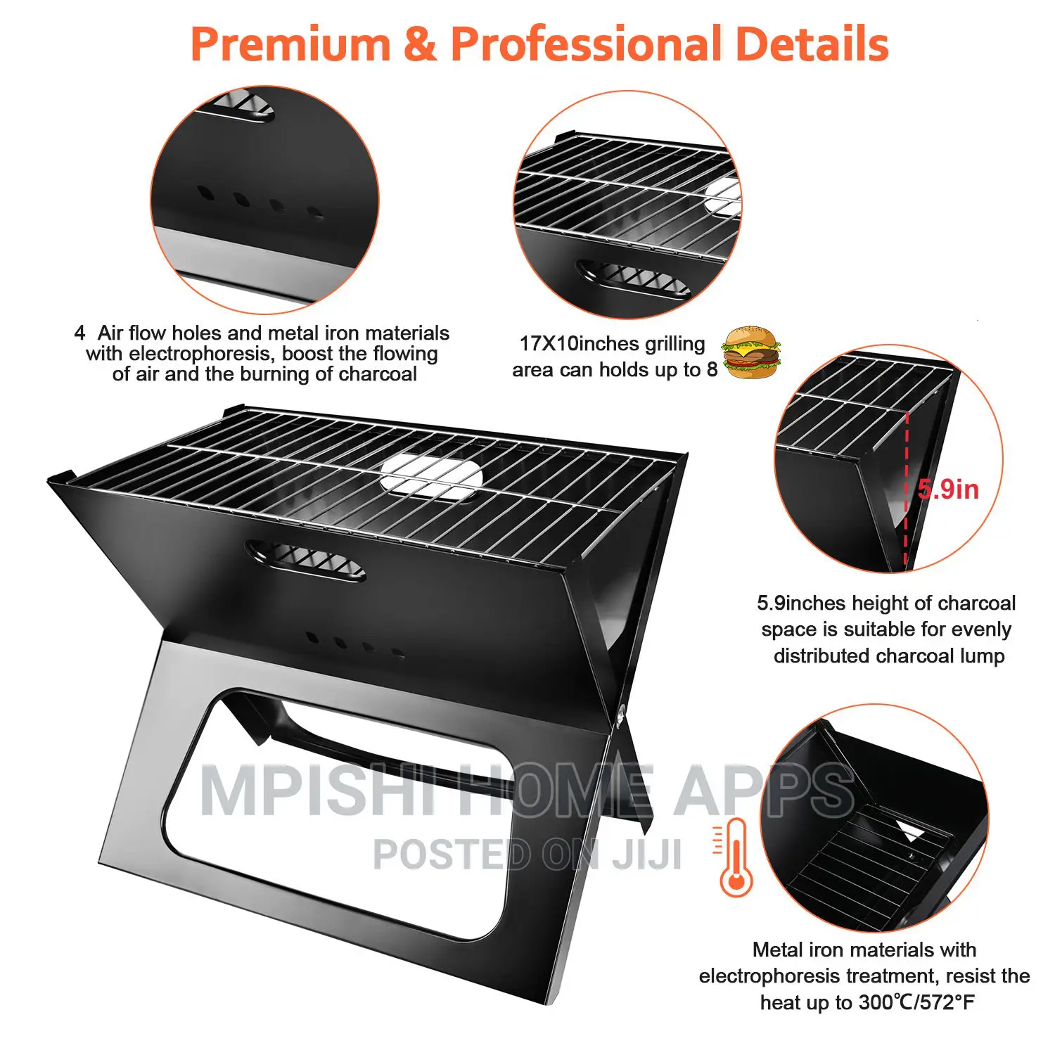 Portable Barbeque Grill