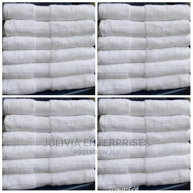 Towels - White Cotton