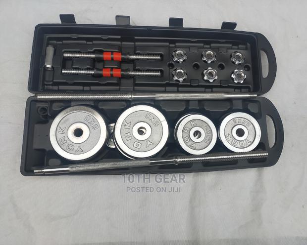 50kg Barbell and Dumbbell Set Heavy Duty Quality - main view