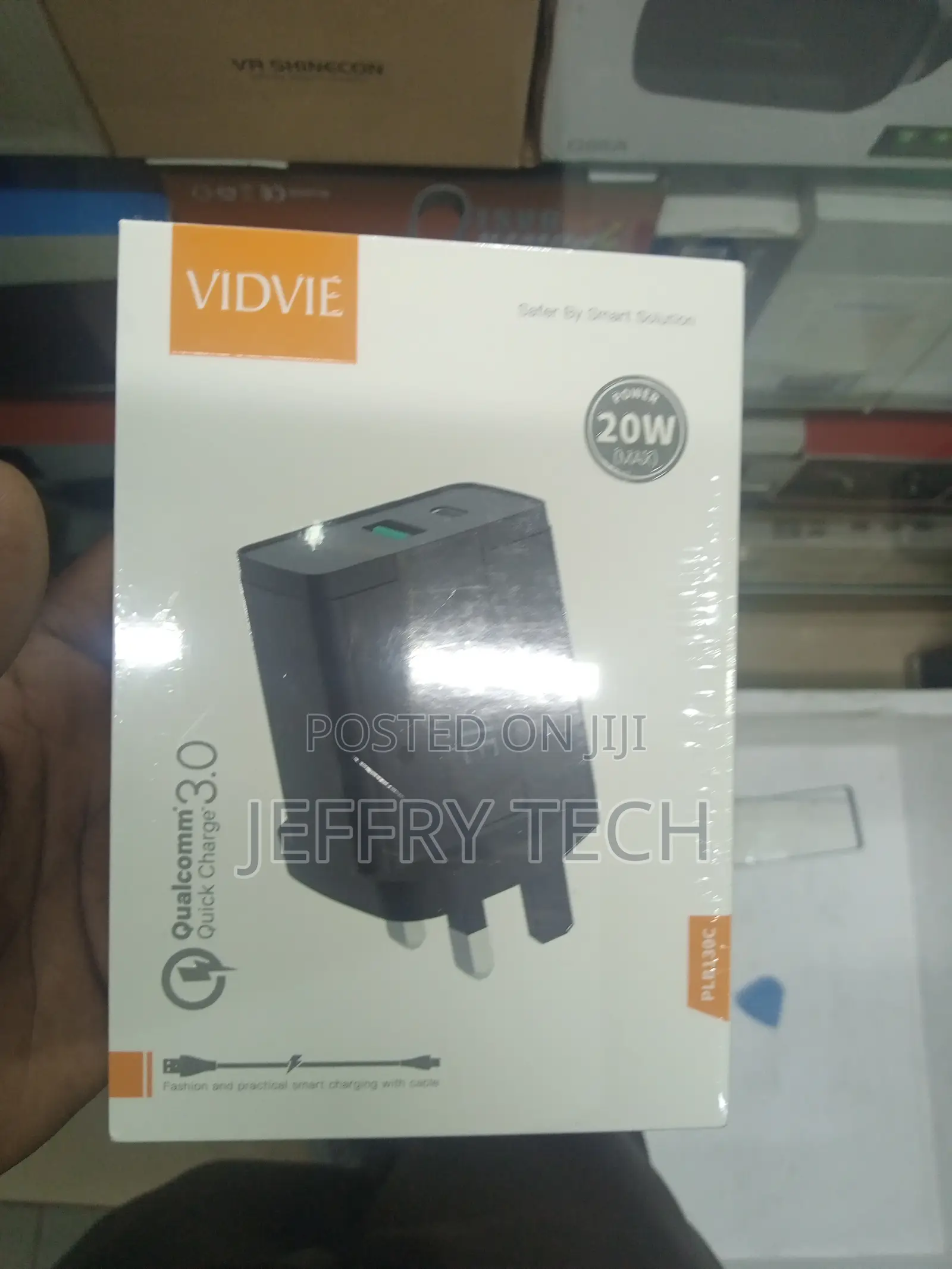 Vidvie Charger Type-C USB-A PD QC 3.0 20W