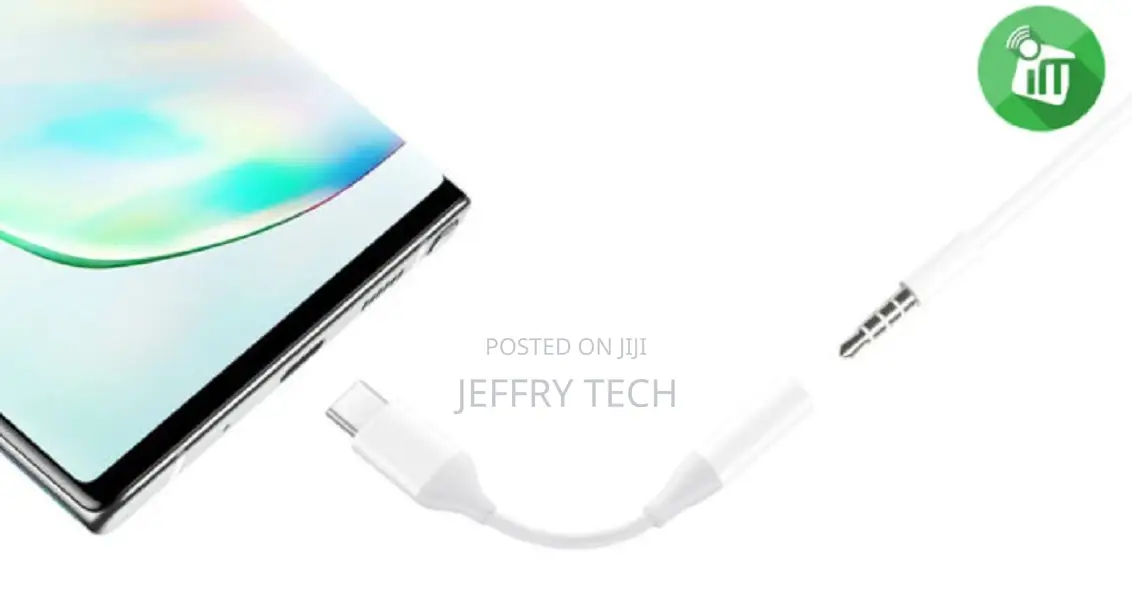 Samsung Note10 3.5mm Female Headphone Jack to Type-C Adapter