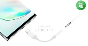 Samsung Note10 3.5mm Female Headphone Jack to Type-C Adapter