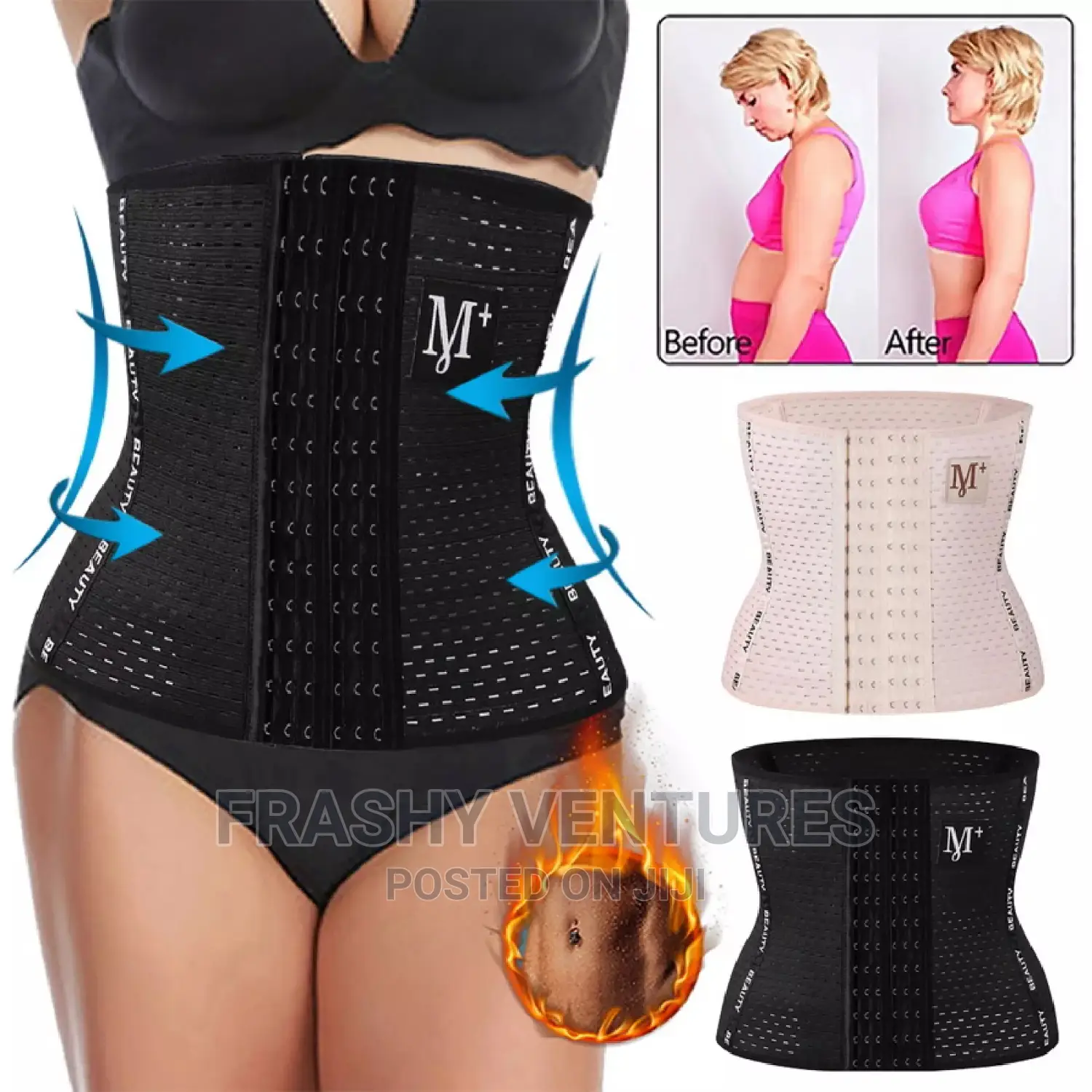 Fashion Body Shaper Waist Steel Bone Corset Belt