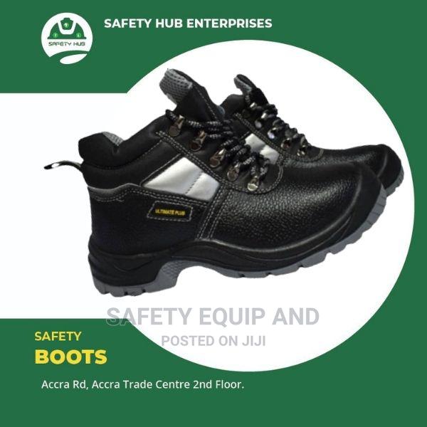 Safety Boots With Toe Cap and Midsole - main view