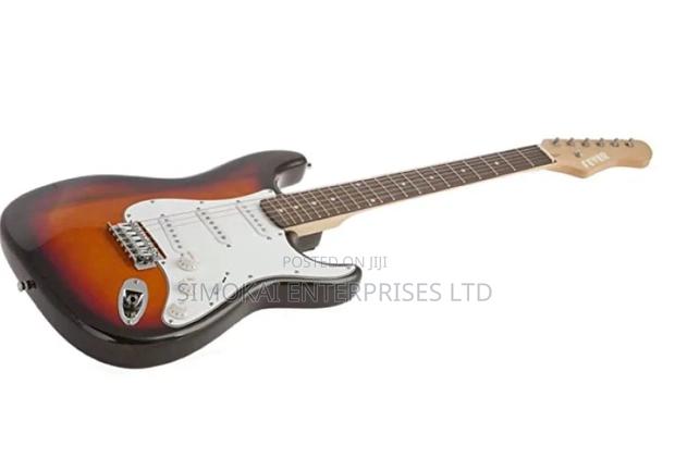Affordable Fever Full Size Electric Guitar With Gig Bag, - main view