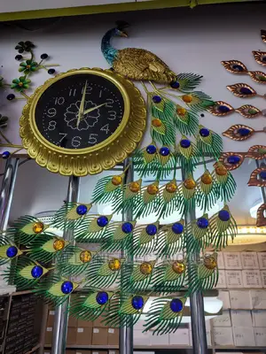 Peacock Wall Clock