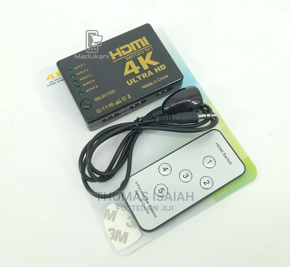 5 Port HDMI Switch 4K Full HD 1080P