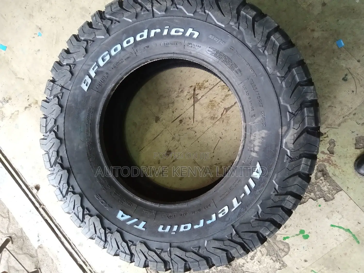 285/70r17 BF Goodrich All-Terrain
