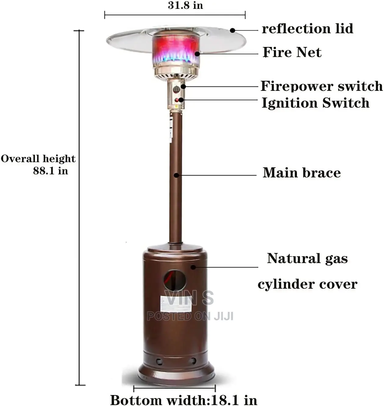 Gas# Patio Heater Gas Patio Heater