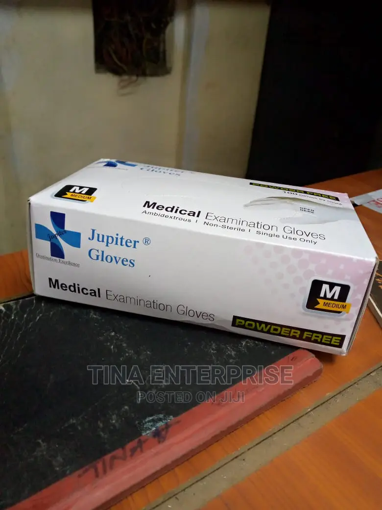 Powder Free Examination Latex Gloves in Nairobi Central Medical