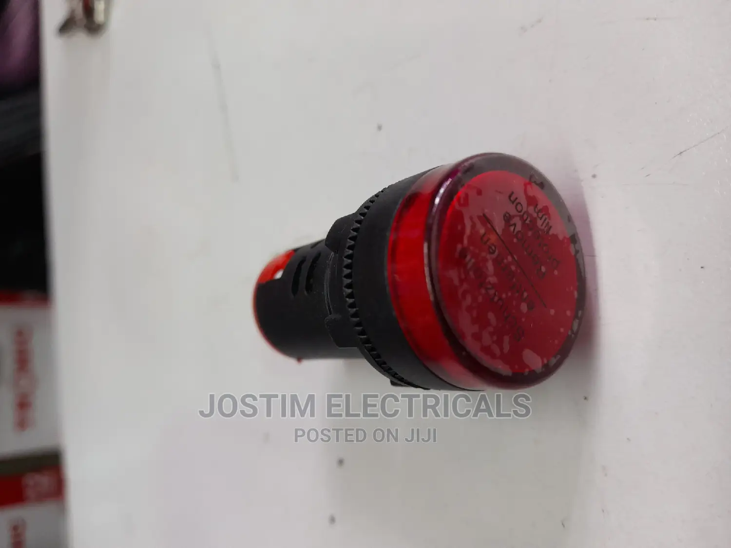 Red Colour Panel Indicators