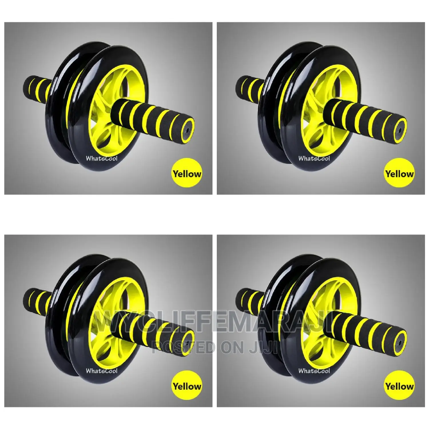 Abs Roller Workout Arm and Waist Fitness Exerciser Wheel