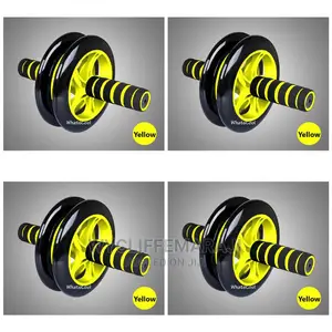 Abs Roller Workout Arm and Waist Fitness Exerciser Wheel